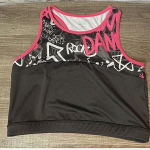 Justice Active Dance Top Size 16plus